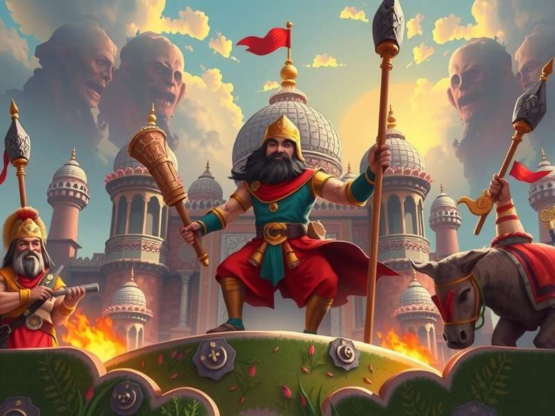 Epic Clash Indian Realm Game Banner